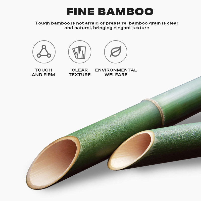 Bamboo Dustproof Cup Storage Cabinet | Sliding Acrylic Door | Stylish & Space-Saving Organizer