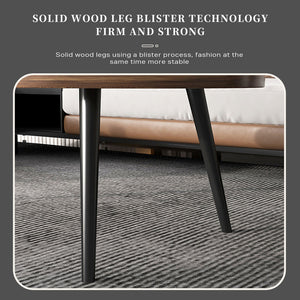 Coffee Table Living Room Accent Oval Table | Contemporary Style | Leisure Tea Table