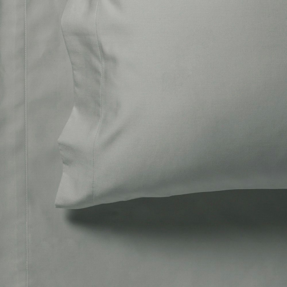 1000TC Ultra Soft Fitted Sheet & 2 Pillowcases Set | King Size | Grey