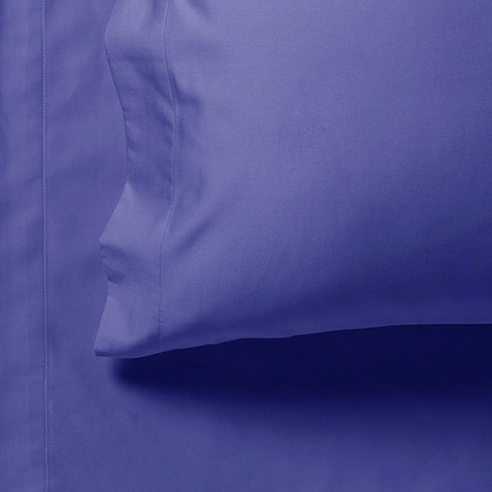 1000TC Ultra Soft Fitted Sheet & 2 Pillowcases Set | Queen Size | Royal Blue