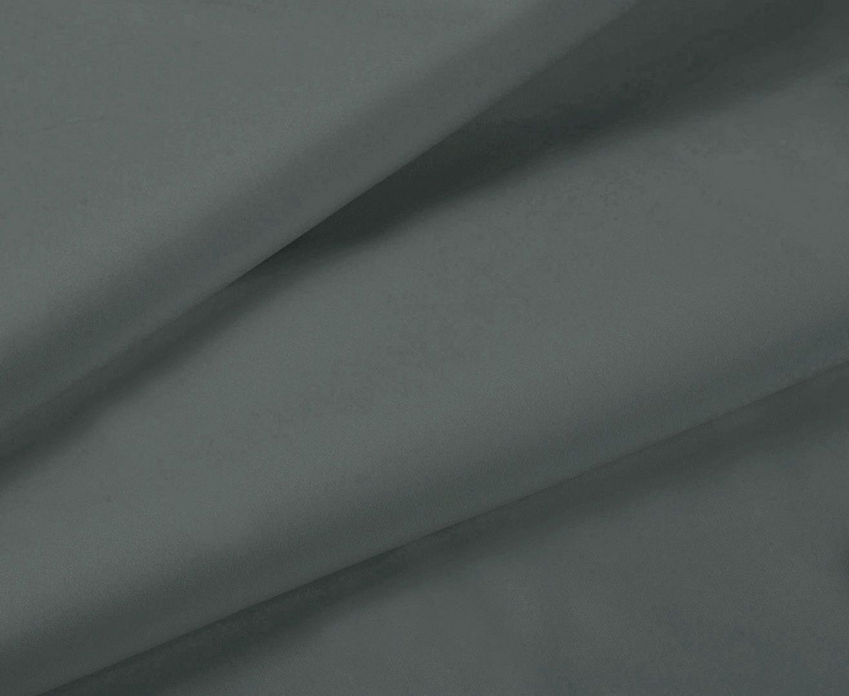 1000TC Ultra Soft Fitted Sheet & 2 Pillowcases Set | Queen Size Bed | Charcoal