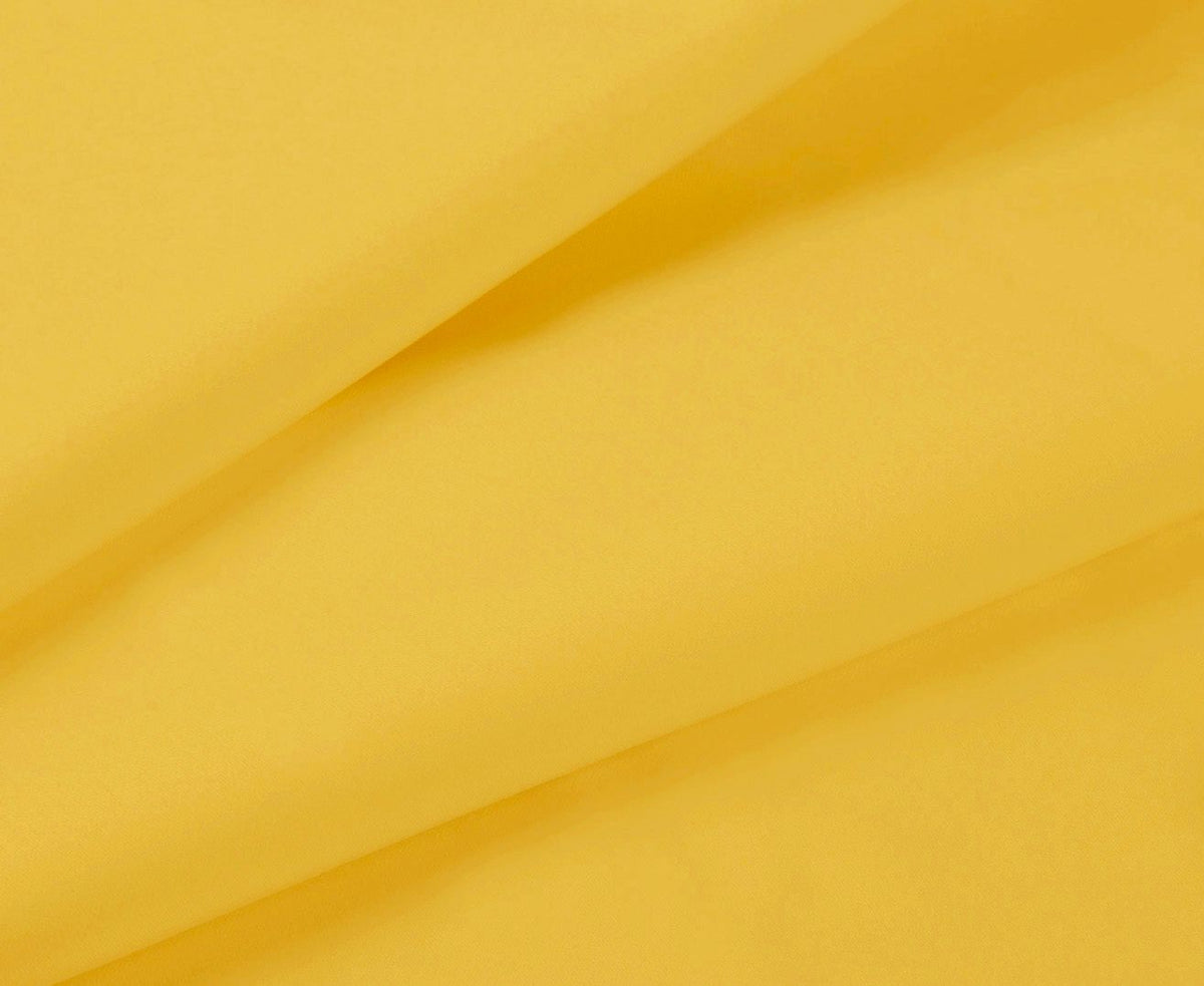 1000TC Ultra Soft Bed Sheet Set | Queen Size | Yellow | Flat & Fitted