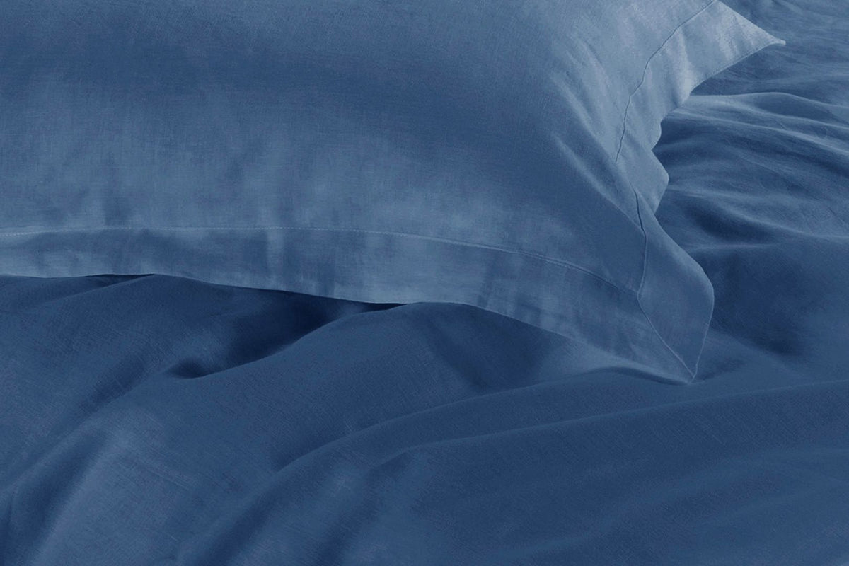1000TC Tailored | King Size | Quilt/Duvet Cover Set | Greyish Blue