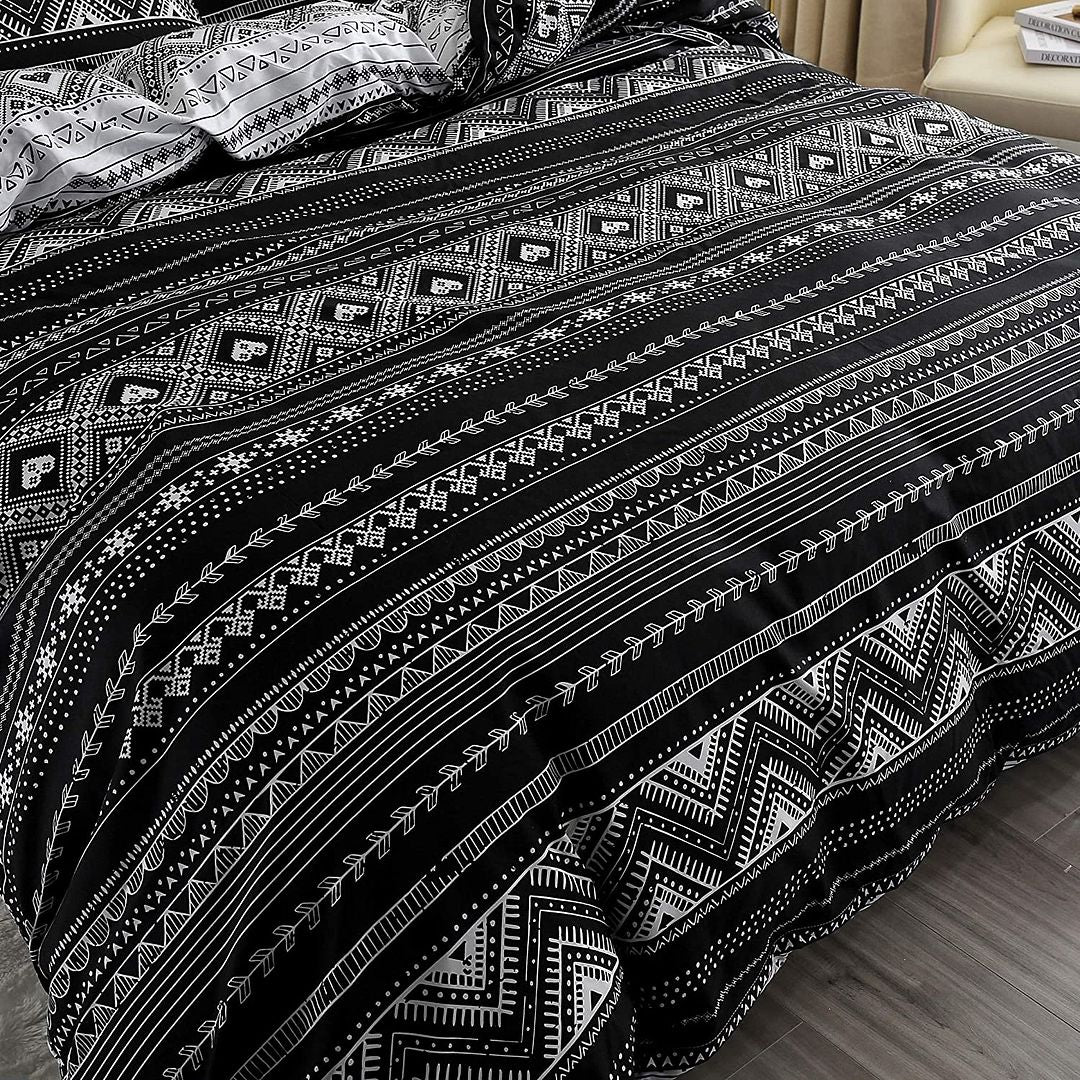 Hugo | Reversible | King Size | Duvet Quilt Cover Set