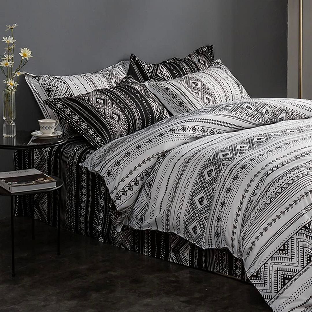 Tugo Reversible | King Size | Quilt/Duvet Cover Set
