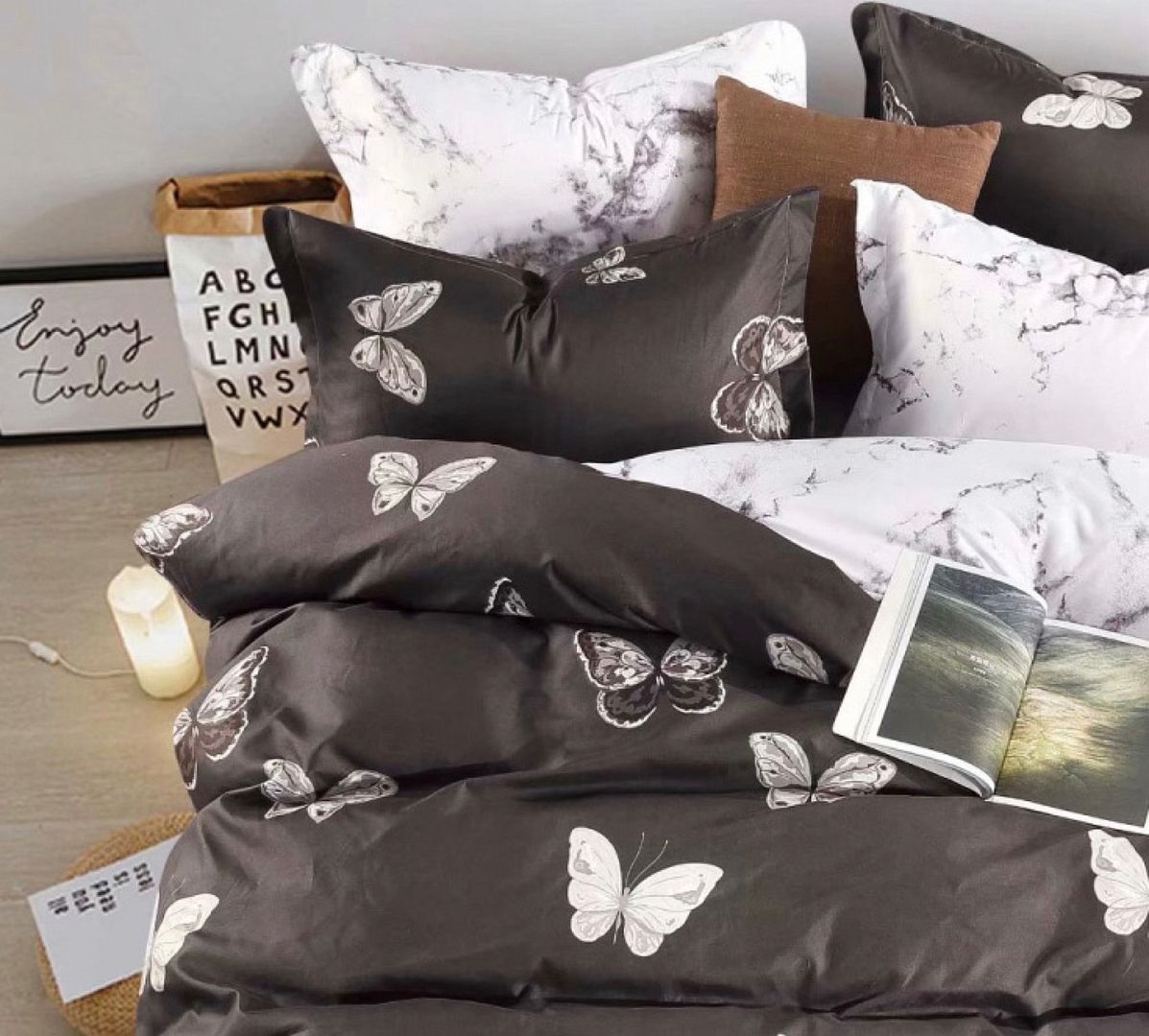 Butterfly | Queen Size | Quilt/Duvet Cover Set