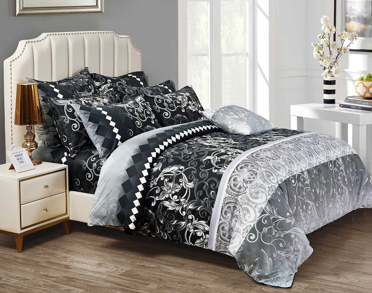 Costa | Super King Size | Duvet Quilt Cover Set