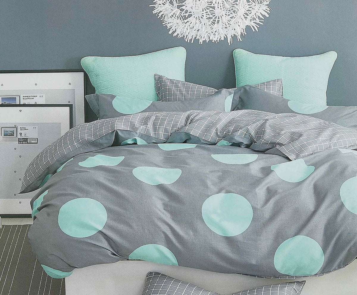 Circles | Super King Size | Duvet Quilt Cover Set