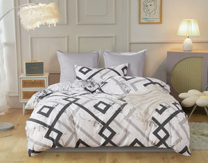 Ashwin | Super King Size | Quilt/Duvet Cover Set