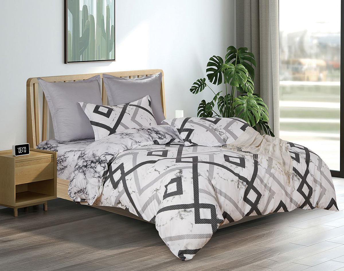 Ashwin | Super King Size | Quilt/Duvet Cover Set