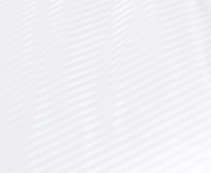 1000TC | Ultra Soft | Striped | Queen Size | White | Duvet Quilt Cover Set