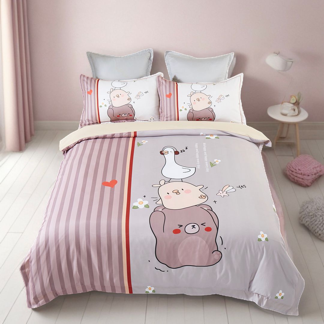 Duck Kids Quilt Cover Set | Double Size