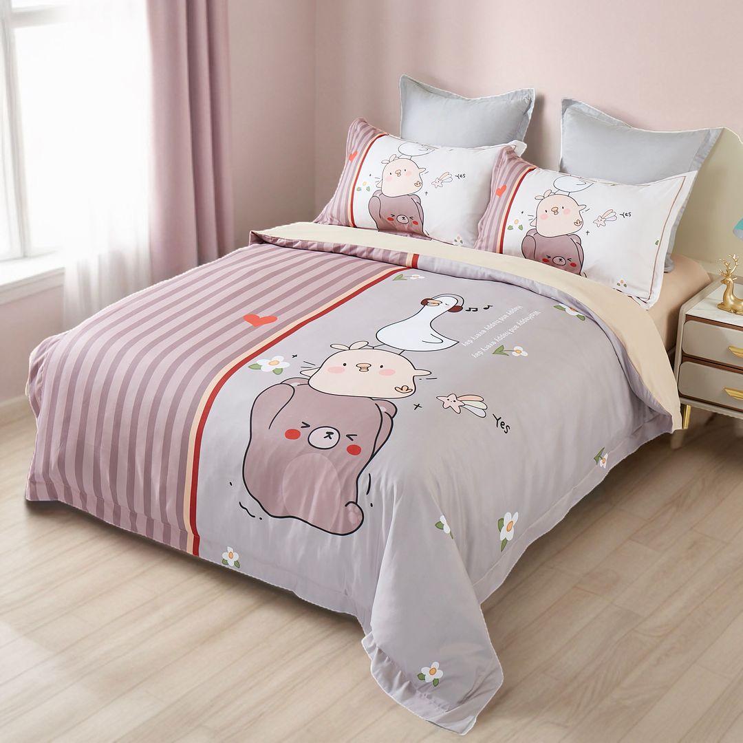 Duck Kids Quilt Cover Set | Double Size
