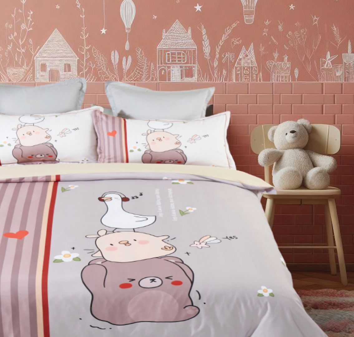 Duck Kids Quilt Cover Set | Double Size