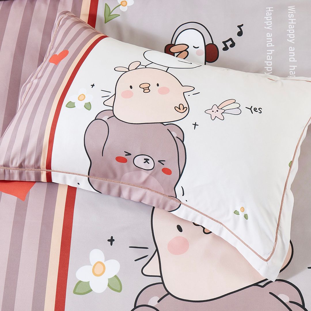 Duck Kids Quilt Cover Set | Double Size