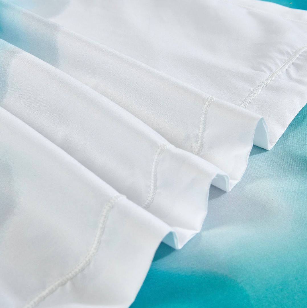 Ocean Marble Quilt Cover Set | King Size