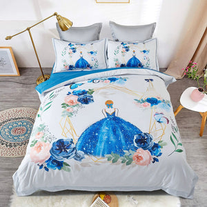 Princess Kids Quilt Cover Set | King Single Size