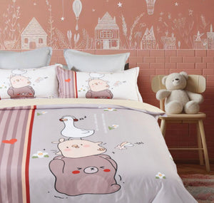 Duck Kids Quilt Cover Set | Single Size