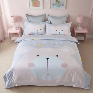 Bear Kids Quilt Cover Set | Single Size