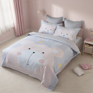 Bear Kids Quilt Cover Set | Single Size