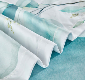 Angelis Leaves Quilt Cover Set | Super King Size