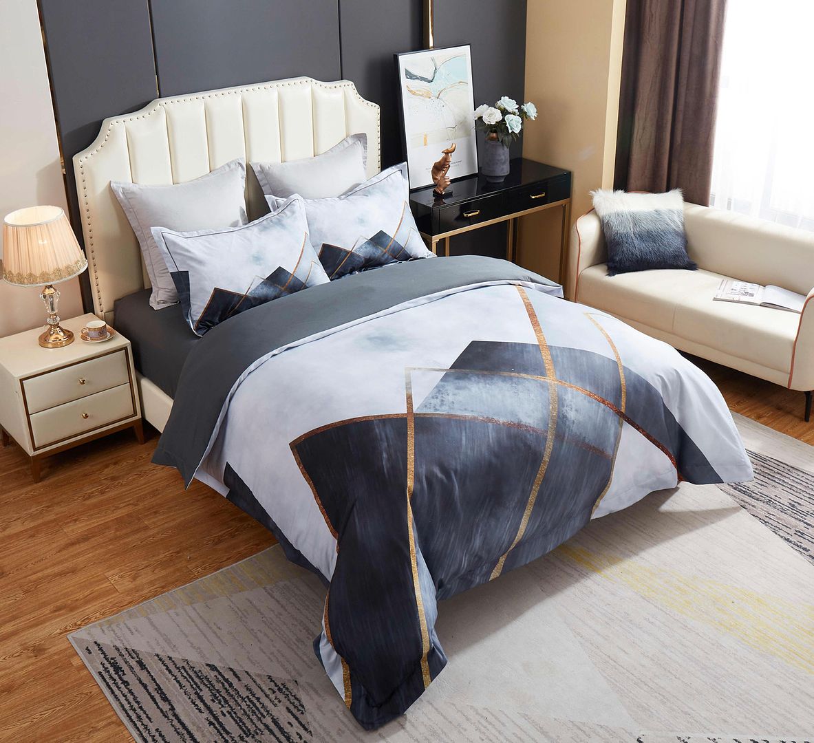 Dakuta Quilt Cover Set | Super King Size