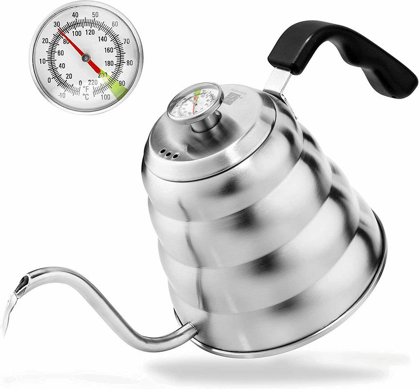 1.2L Coffee Kettle | Silver | Modern Design