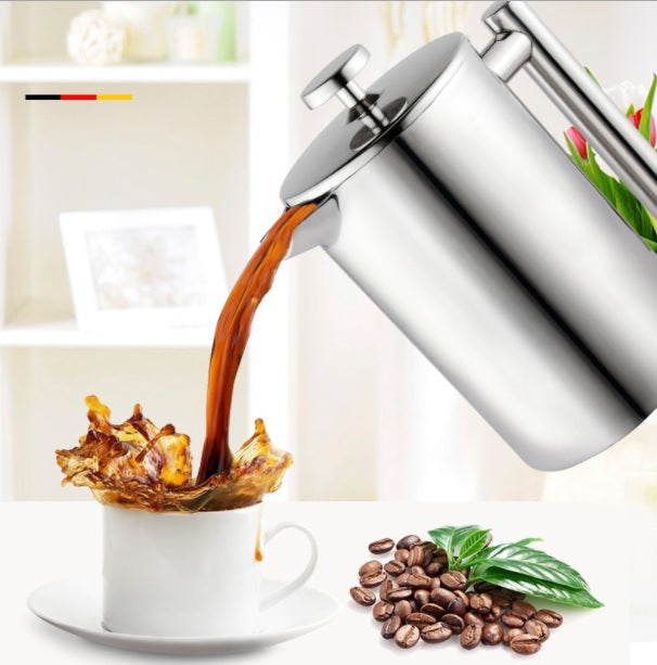 French Press Coffee Maker | 1000ml | Stylish & Durable