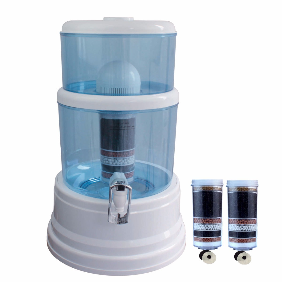 Aimex Water Purifier | 16L | Includes 3x 8-Stage Replacement Filters