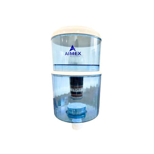 Filtered Bottle with Maifan Stone | Fits Open-Top Water Coolers | Purification System