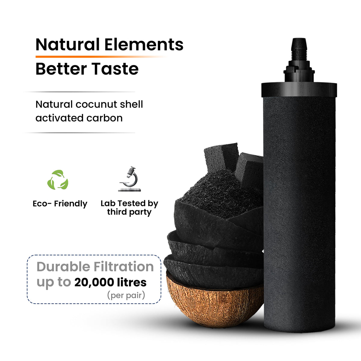 The Phoenix Gravity Water Filter | Stainless Steel 304 | 12L