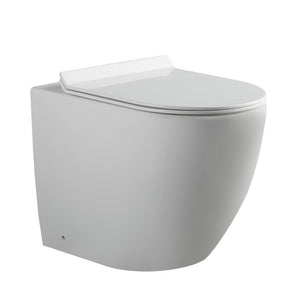 Alexander-R Rimless Back to Wall Floor Pan | Modern Toilet Suite