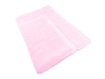 Softouch Ultra Light Quick Dry Premium Cotton Bath Mat | 900GSM | Baby Pink