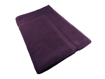 Softouch Ultra Light Quick Dry Premium Cotton Bath Mat | 900GSM | Burgundy