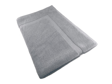 Softouch Ultra Light Quick Dry Premium Cotton Bath Mat | 900GSM | Silver