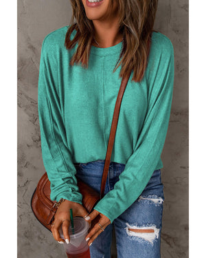 Azura Exchange Patchwork Long Sleeve Top - L