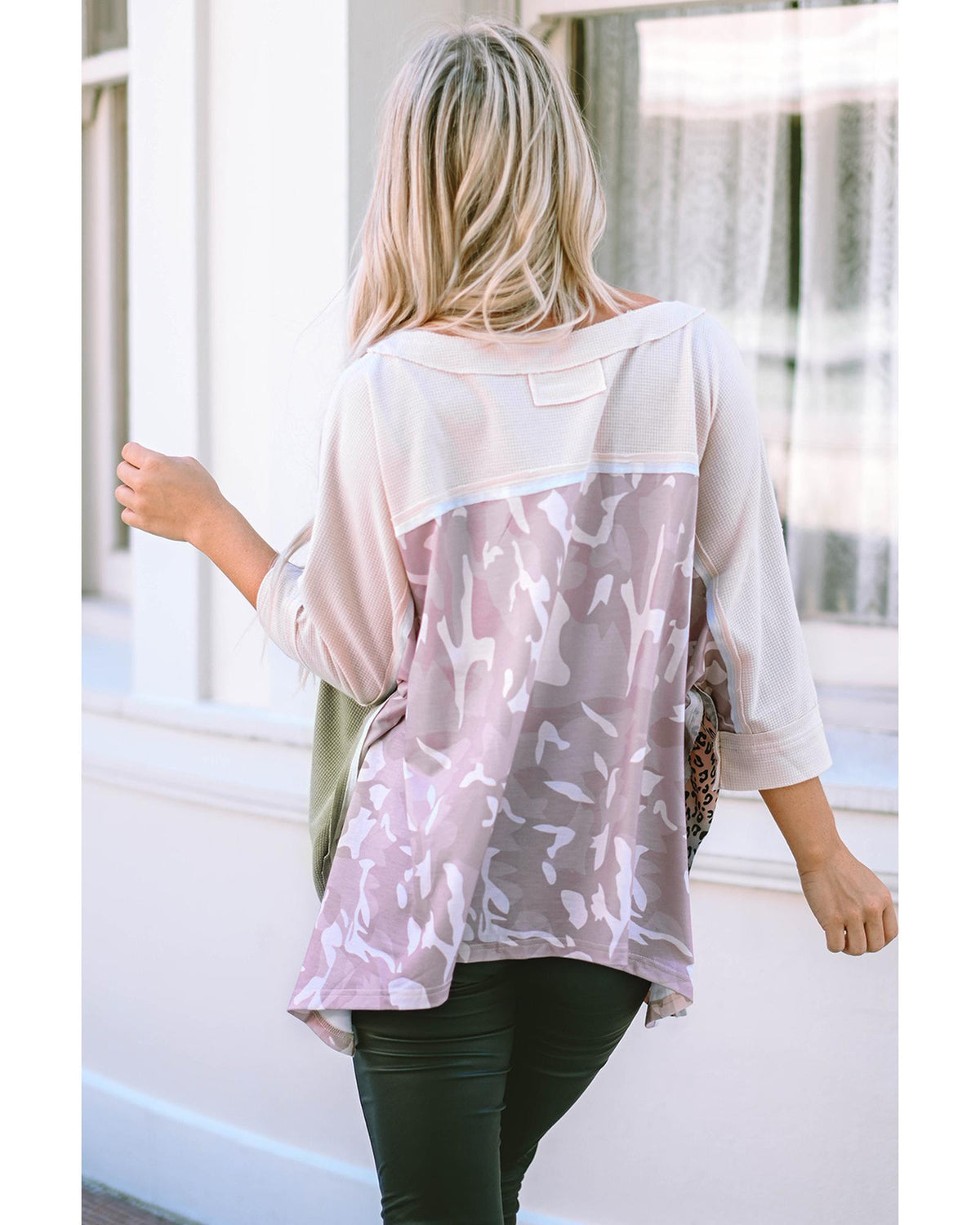 Azura Exchange Patchwork Oversized Top - XL