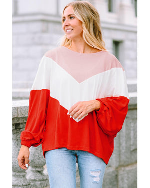 Azura Exchange Chevron Knit Top - M