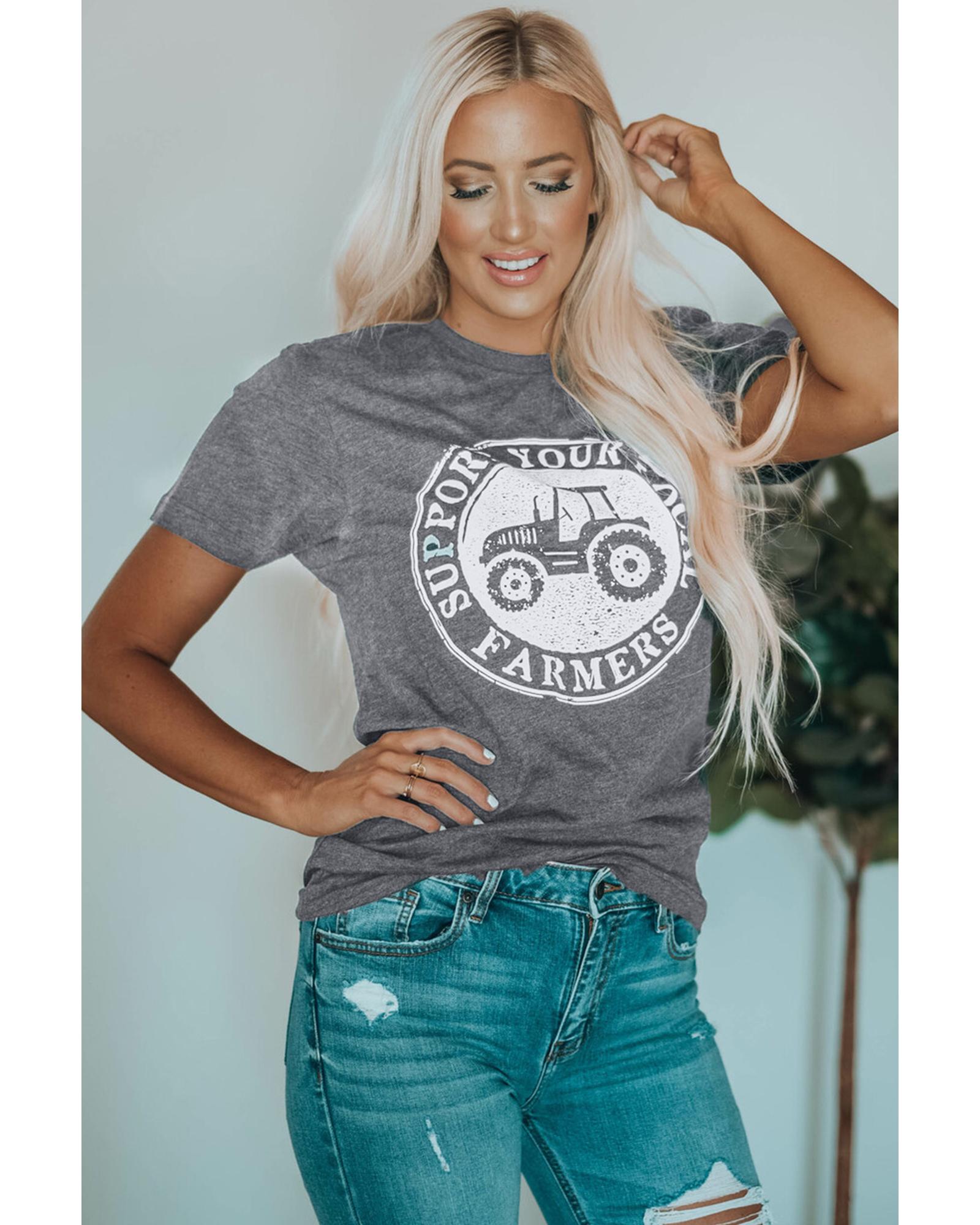 Azura Exchange LOCALFARMERS Graphic Tee - L