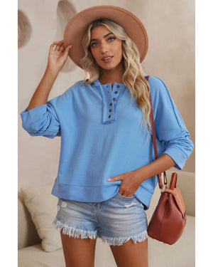 Azura Exchange Button Trim Hoodie - XL