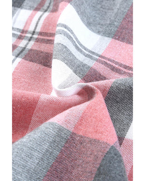 Azura Exchange Button Up Plaid Shirt - S