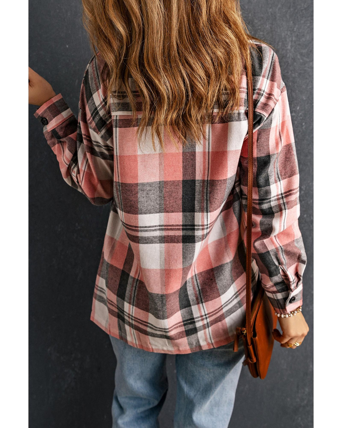 Azura Exchange Button Up Plaid Shirt - XL