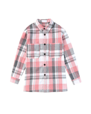 Azura Exchange Button Up Plaid Shirt - XL