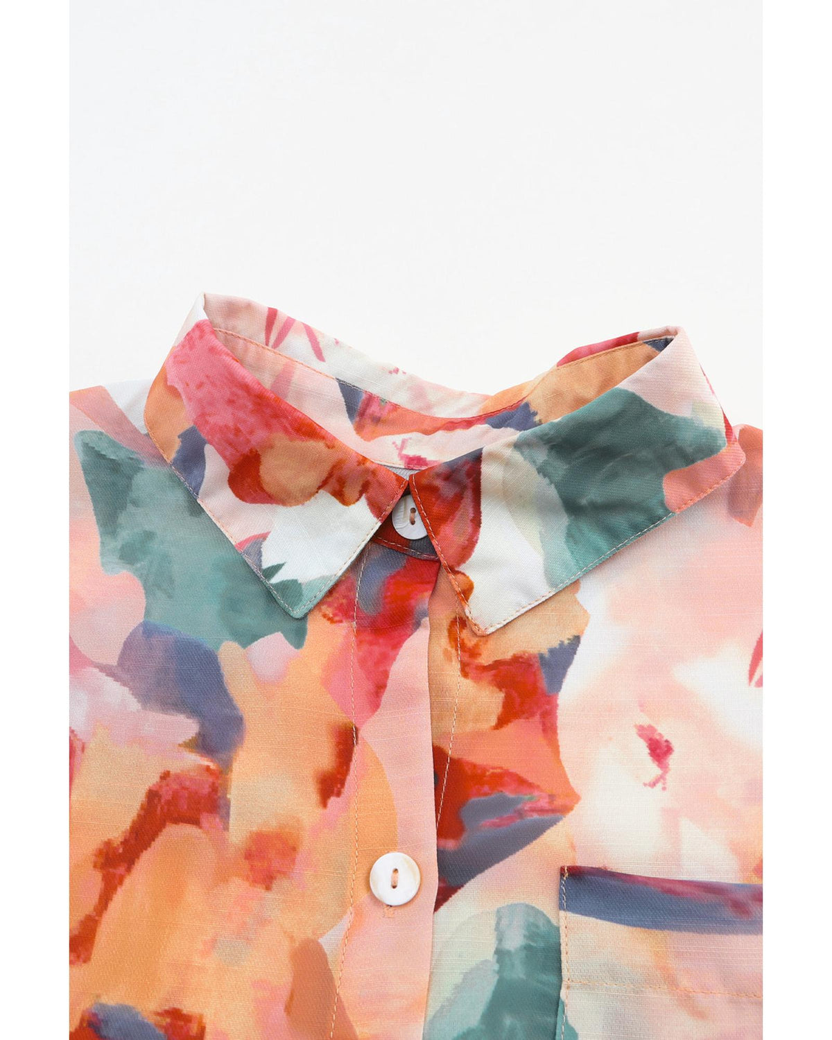 Azura Exchange Printed Loose Shirt - L