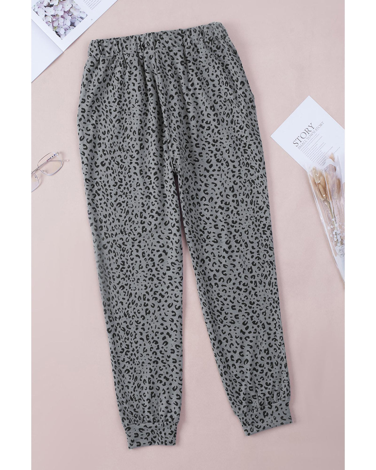Azura Exchange Leopard Print Joggers - XL