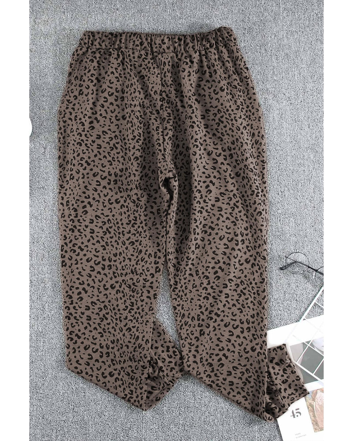 Azura Exchange Leopard Print Joggers - S
