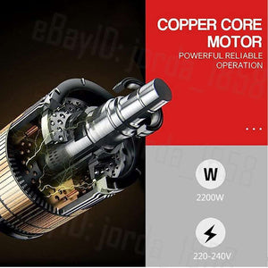 1.63HP Commercial Meat Mincer | Electric Grinder & Sausage Maker Filler, 1200W