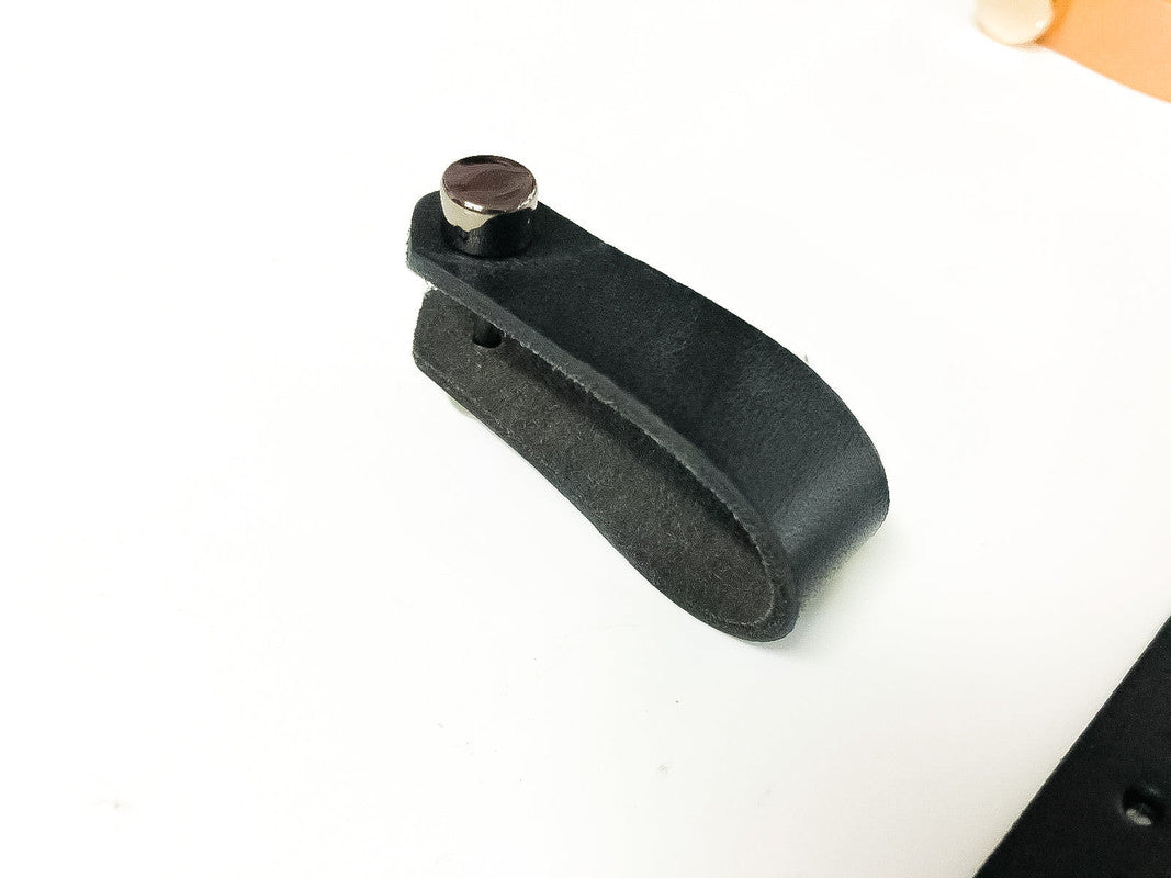 100% Genuine Leather Door Knob | Cabinet Kitchen Drawer Handle Pull | Laundry | Gold