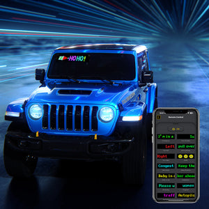 LED Matrix Panel | Programmable | Flexible Screen | IP65 | 70×173mm | APP Control