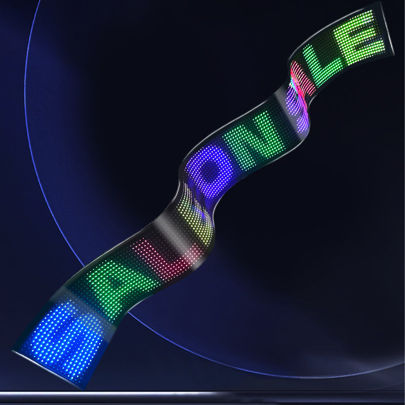 LED Matrix Panel | Programmable | Flexible Screen | IP65 | 192×898mm | APP Control